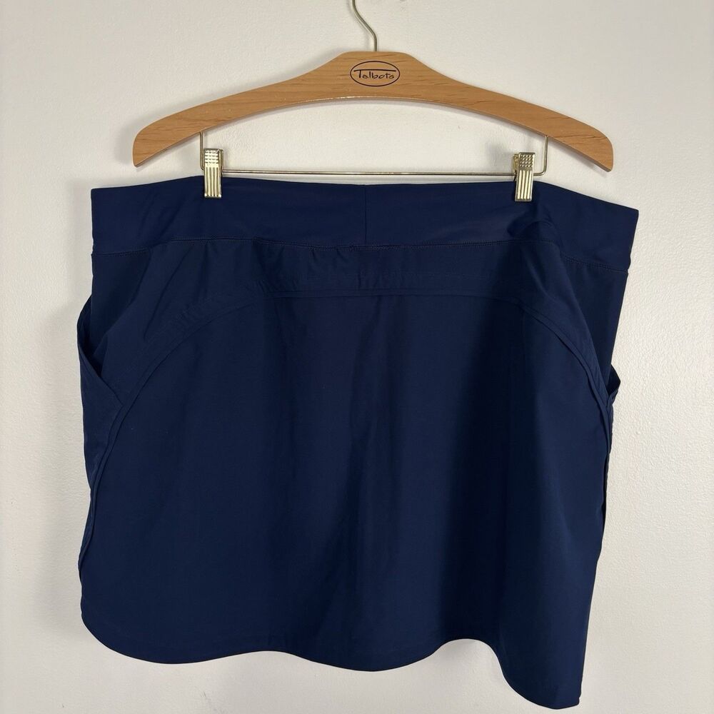 Lands End Navy Blue Swim Skirt Bottom Women’s Plus Size 26W - Picture 6 of 8